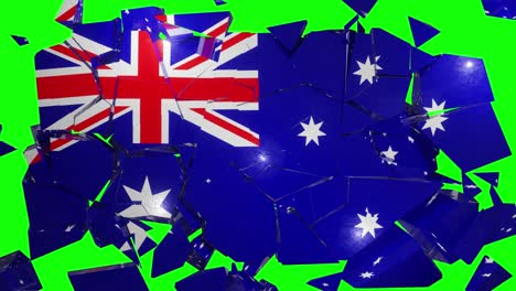 Australia-Bandera-Australiana-Del-Colapso-País-Dólar-De-Oz-Aussie-Ozzie-4K